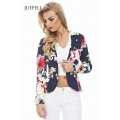 Floral Anzug Büro Frauen Jacke